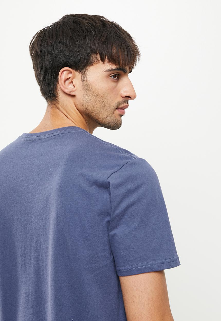 RVCA - Stencil va short sleeve tee - blue