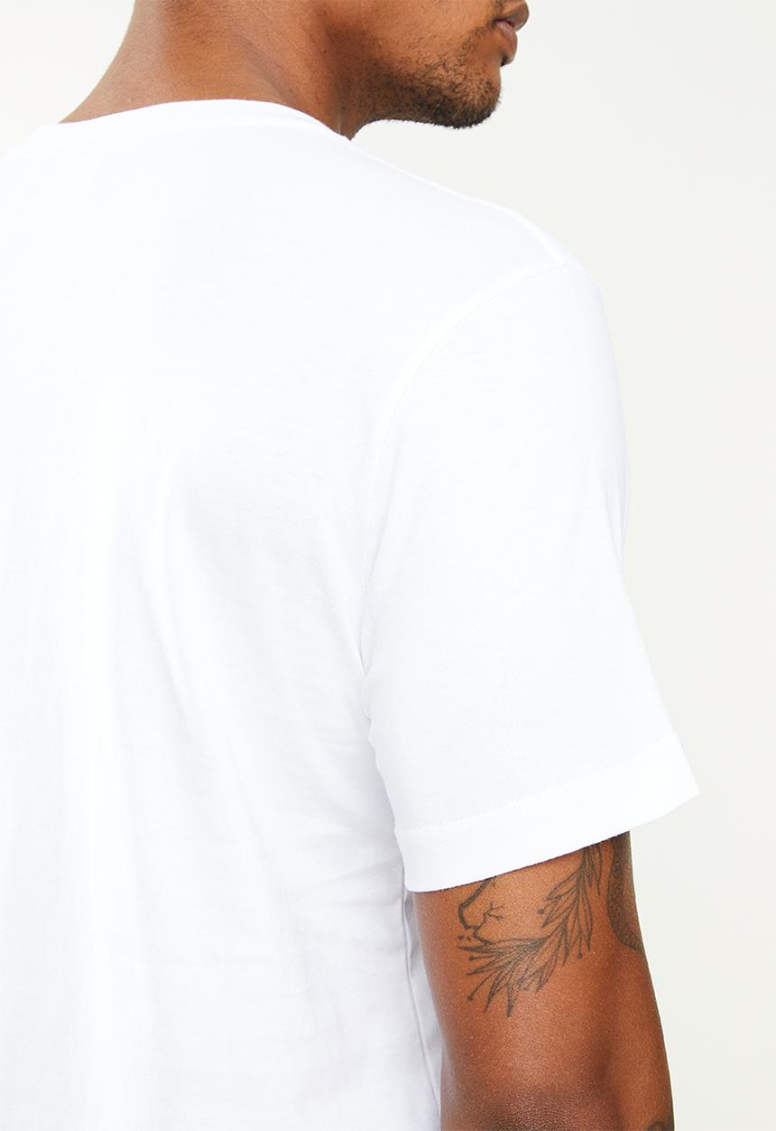 adidas Originals - Logo play badge - white