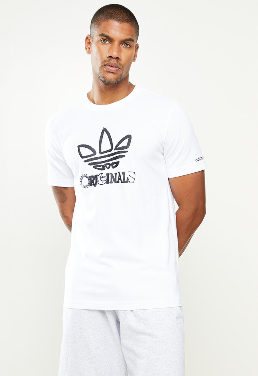 adidas Originals - Originals trefo - white