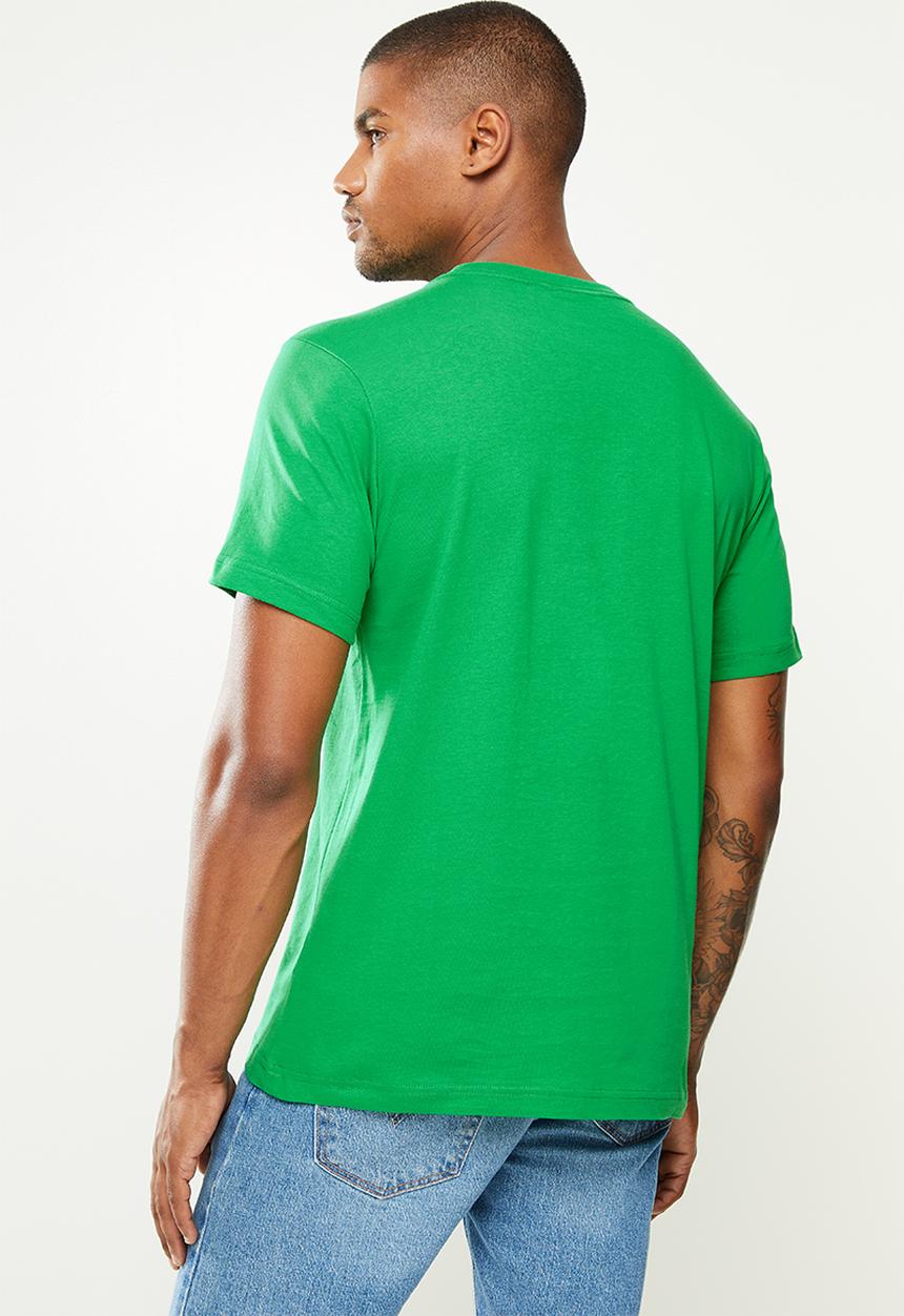 adidas Originals - Trefoil t-shirt - green & white