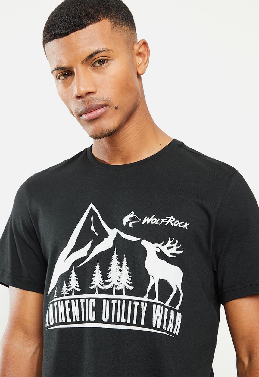 Wolf Rock - Mountain waves - black
