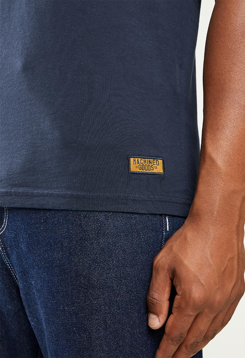 Superdry. - Short sleeve workwear graphic tee - navy