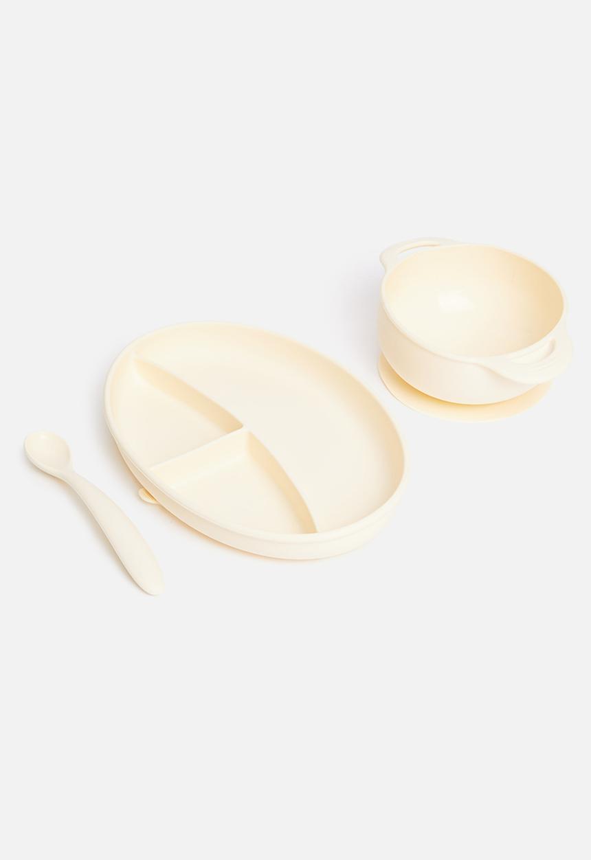 Maybe Baby Boutique - My first feeding set - stone