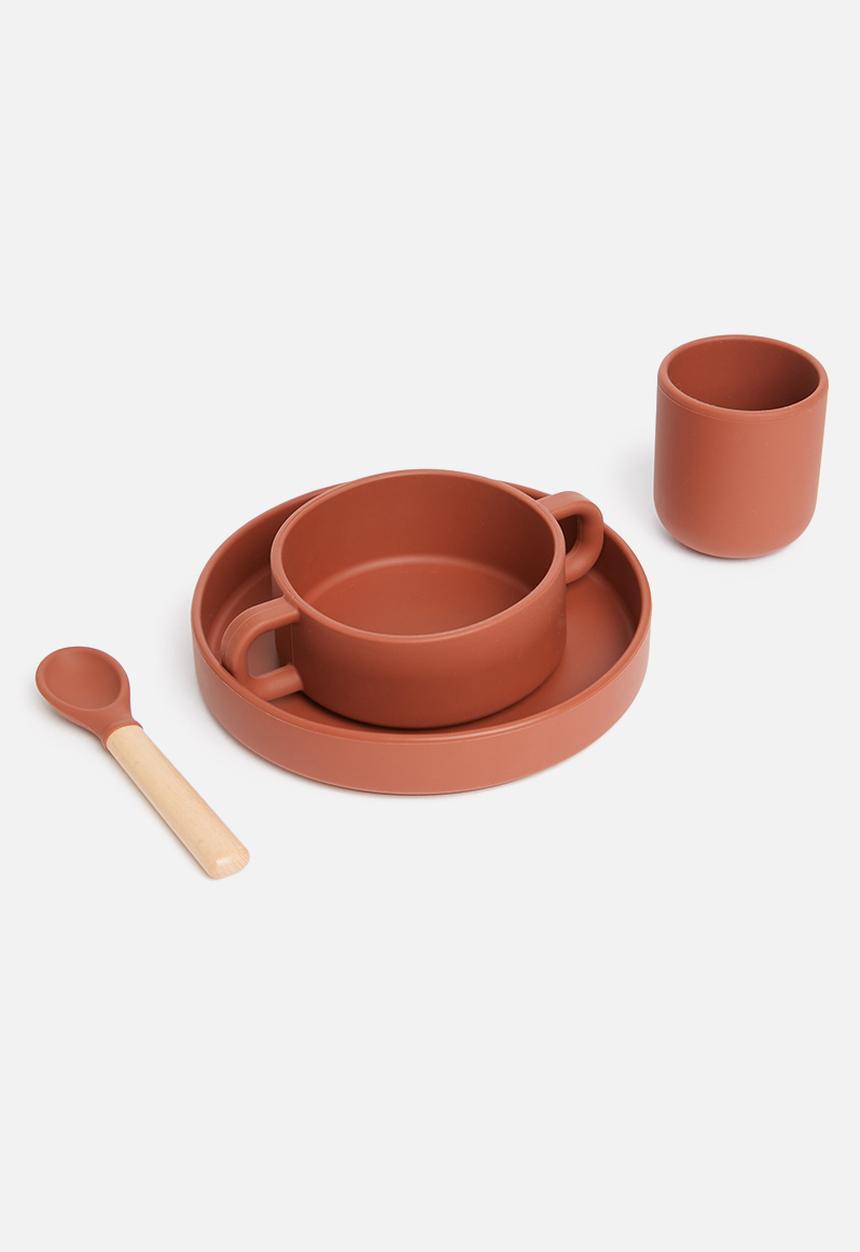 Maybe Baby Boutique - My first feeding set - clay bank