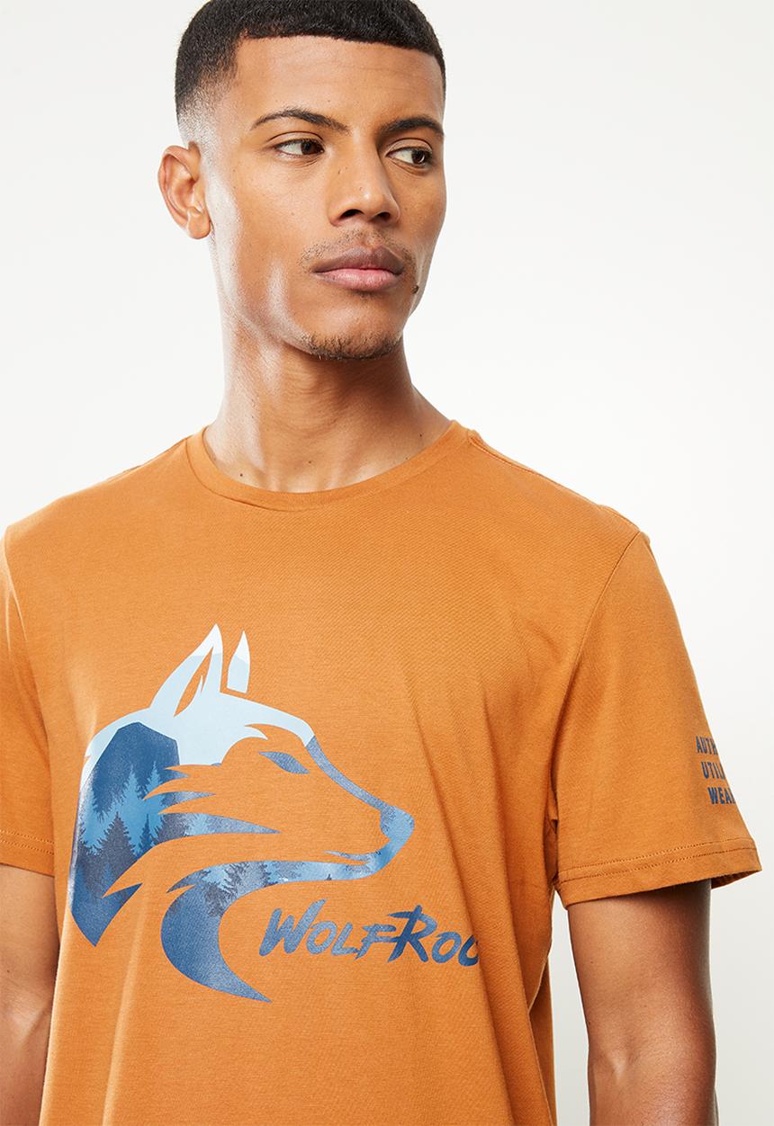 Wolf Rock - Woods - orange