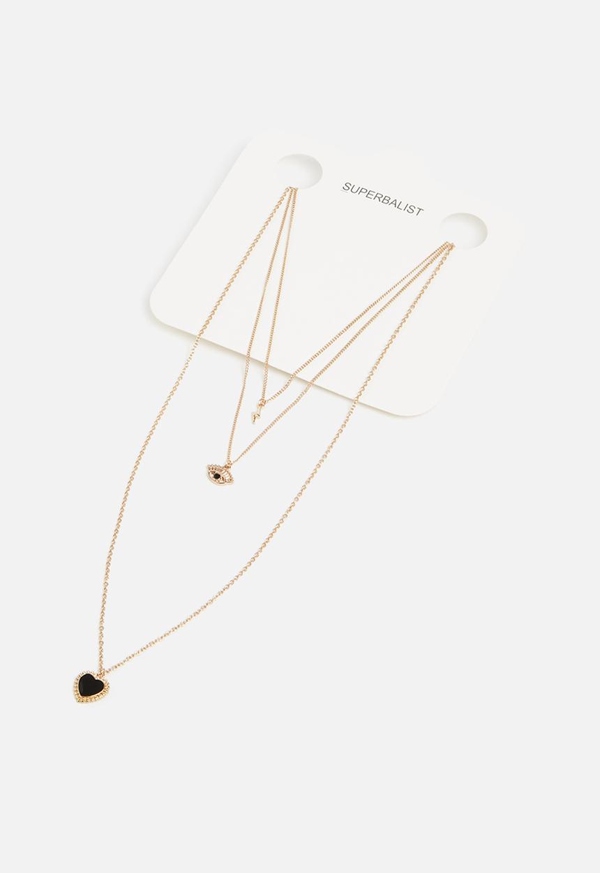 Superbalist - Monica layered necklace - gold