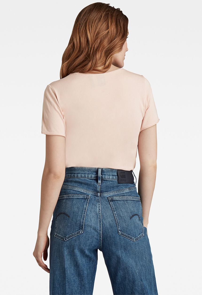 G-STAR - Raw. slim graphic - light pink