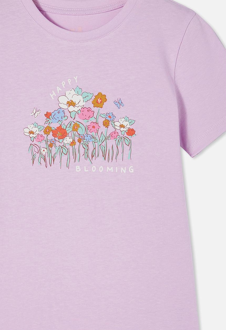 Cotton On - Penelope short sleeve tee - pale violet