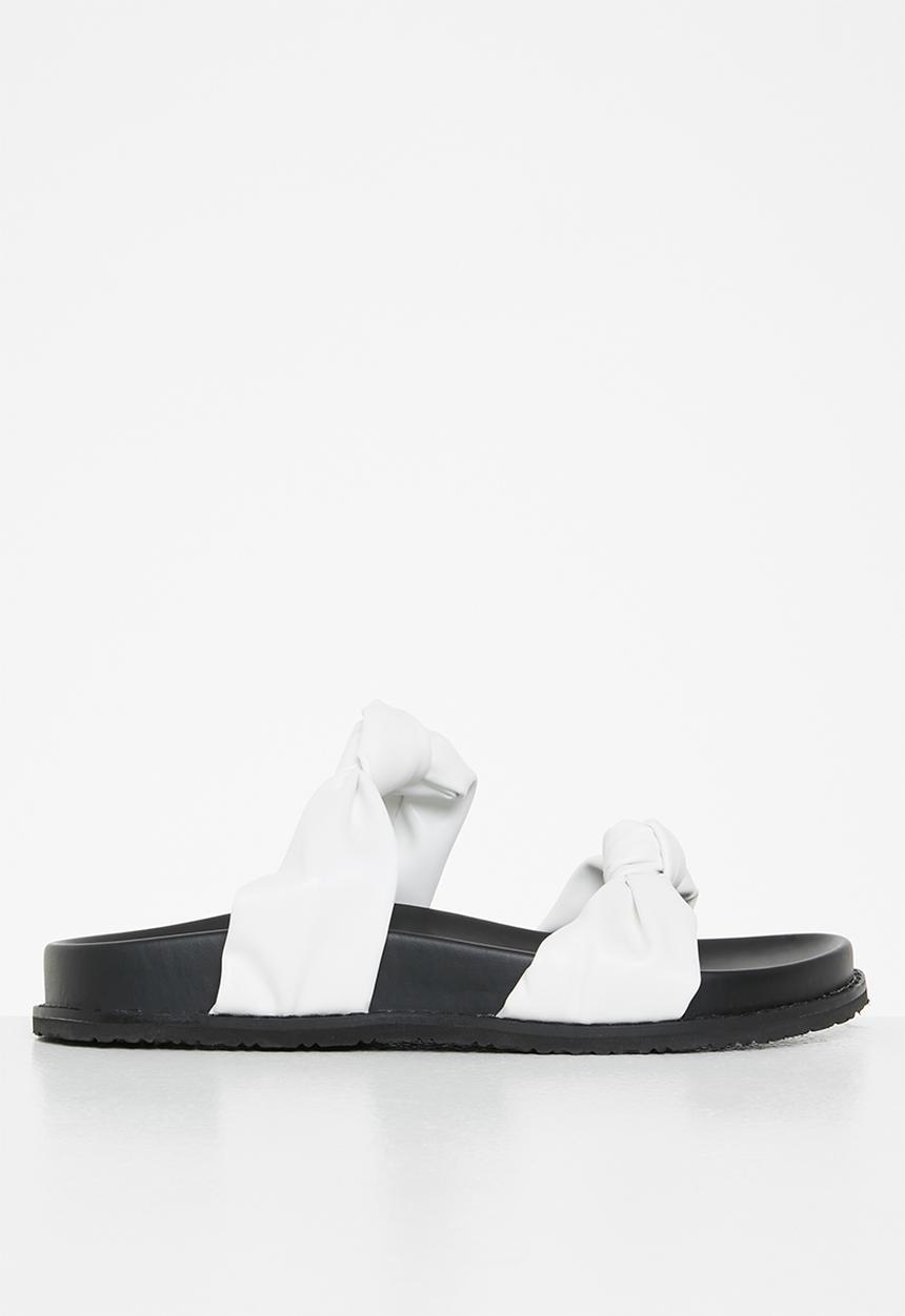 Z_Code_Z - Tuma twisted front slide - white