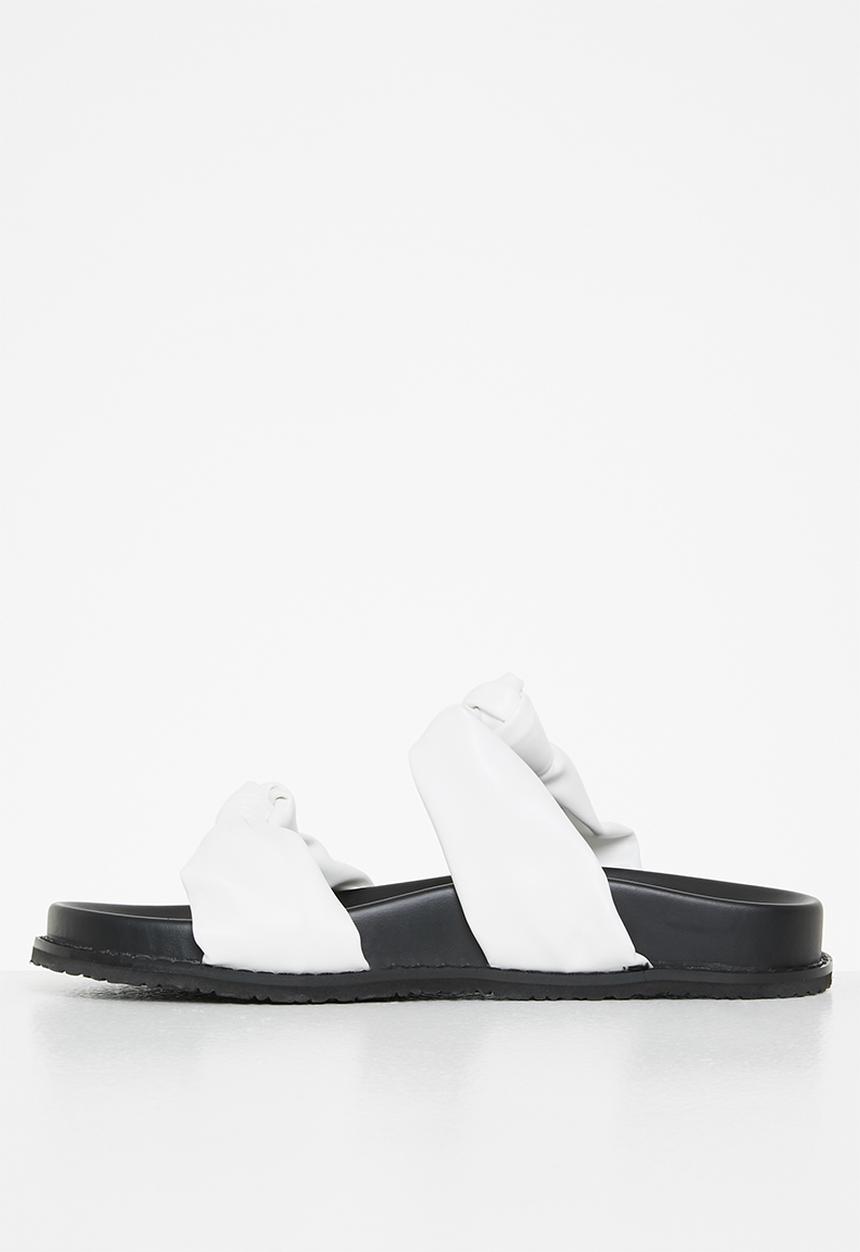 Z_Code_Z - Tuma twisted front slide - white