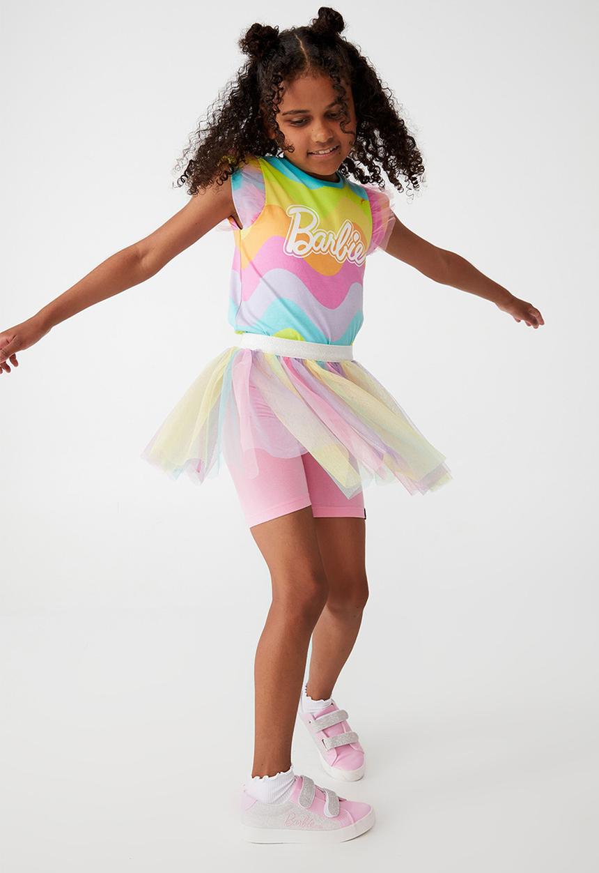 Cotton On - License barbie party short - multi 