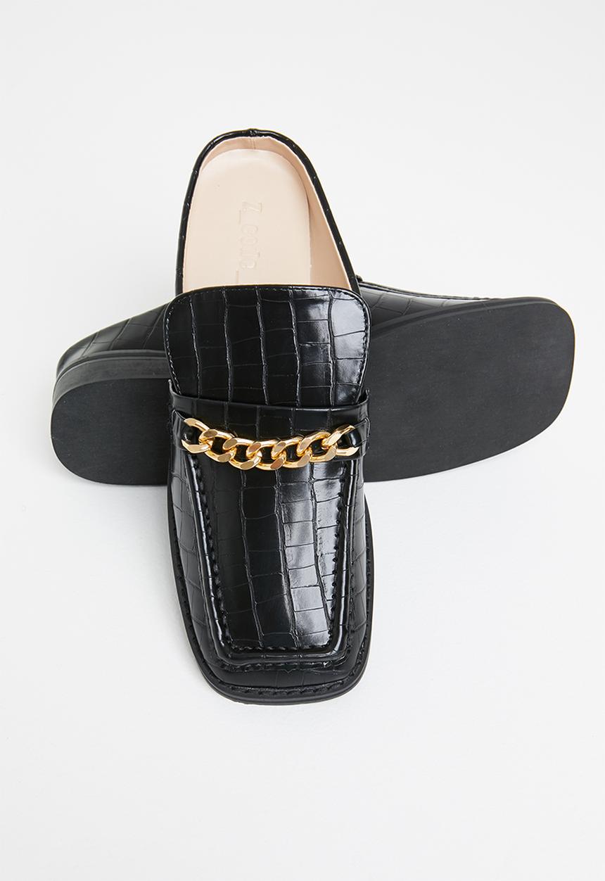 Z_Code_Z - Ivan chain croc mule - black
