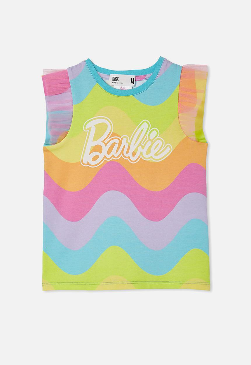 Cotton On - License barbie party tee - multi 