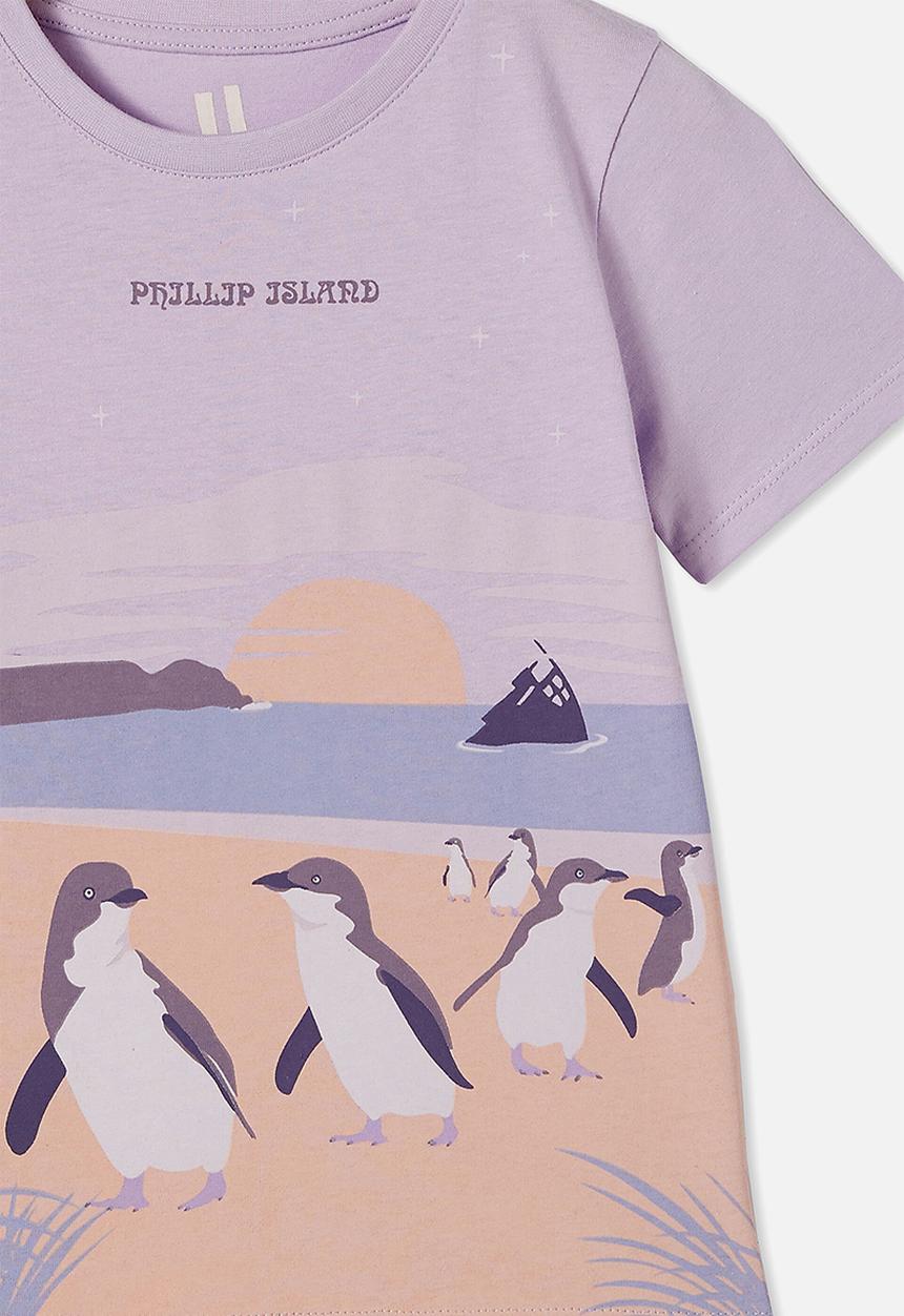 Cotton On - Penelope short sleeve tee - lilac