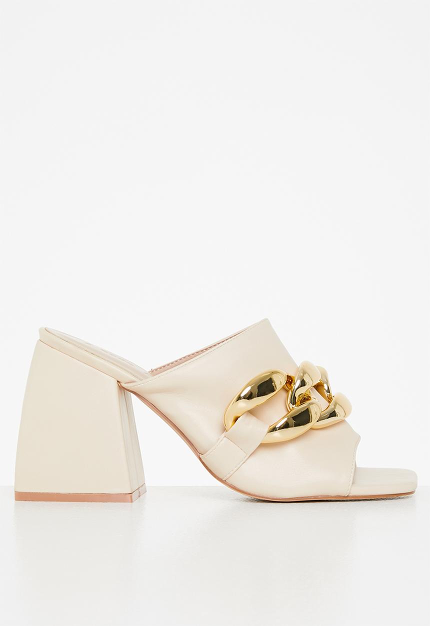 Z_Code_Z - Bonny chunky chain block heel - neutral