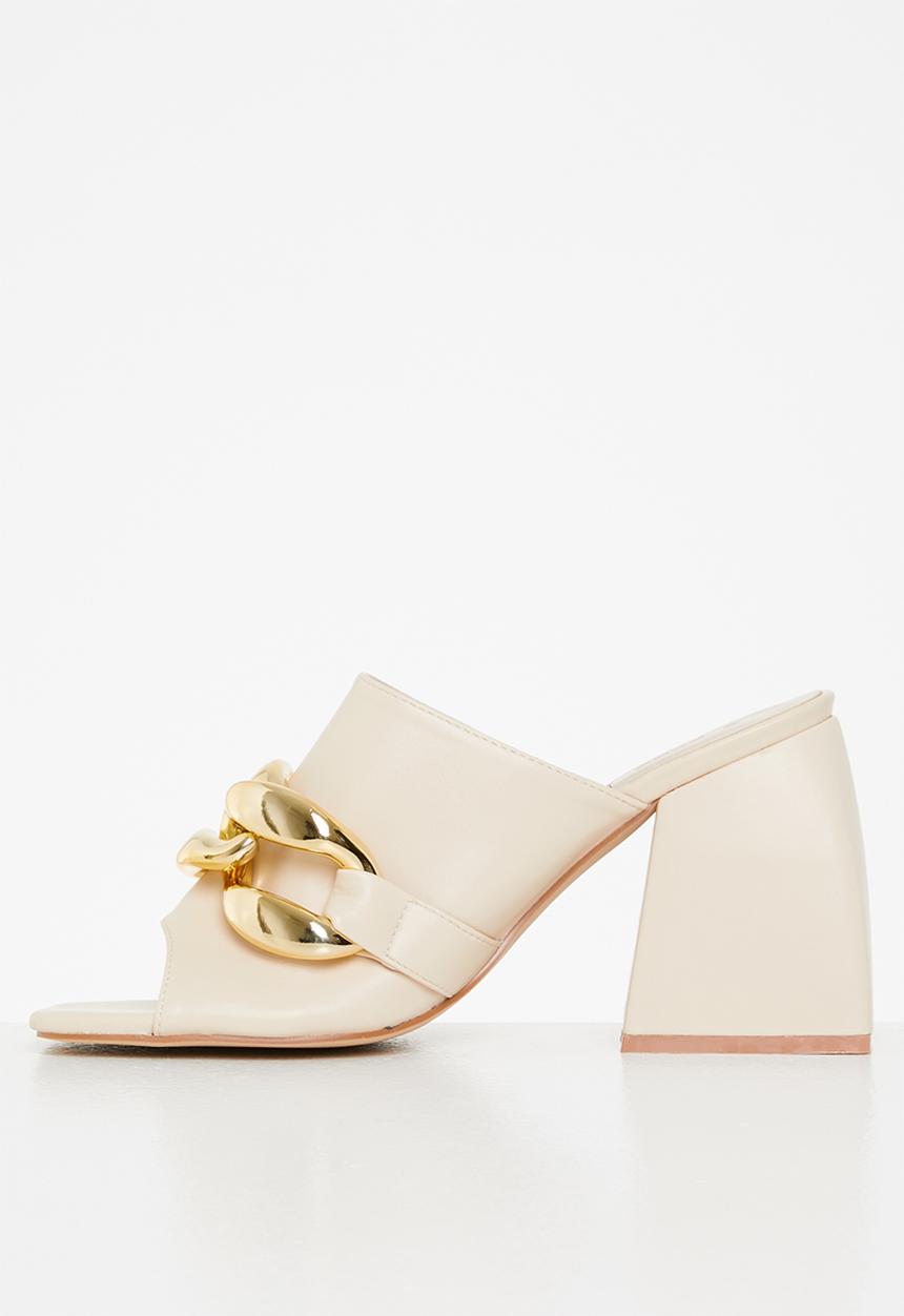 Z_Code_Z - Bonny chunky chain block heel - neutral