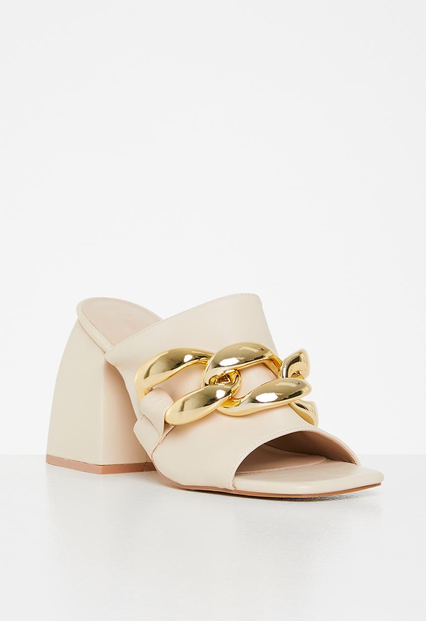 Z_Code_Z - Bonny chunky chain block heel - neutral
