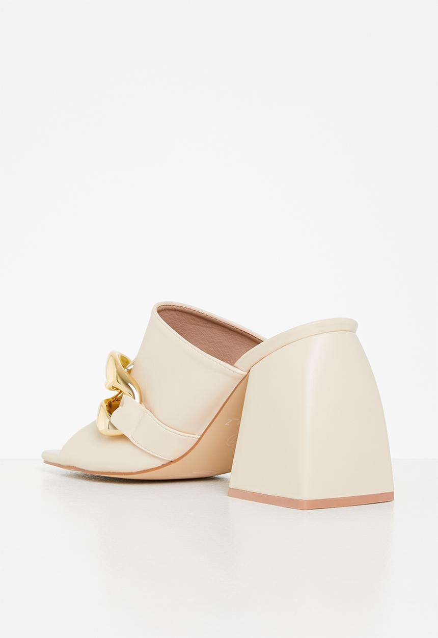 Z_Code_Z - Bonny chunky chain block heel - neutral