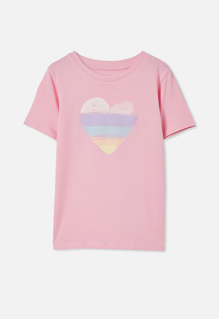 Cotton On - Penelope short sleeve tee - cali pink