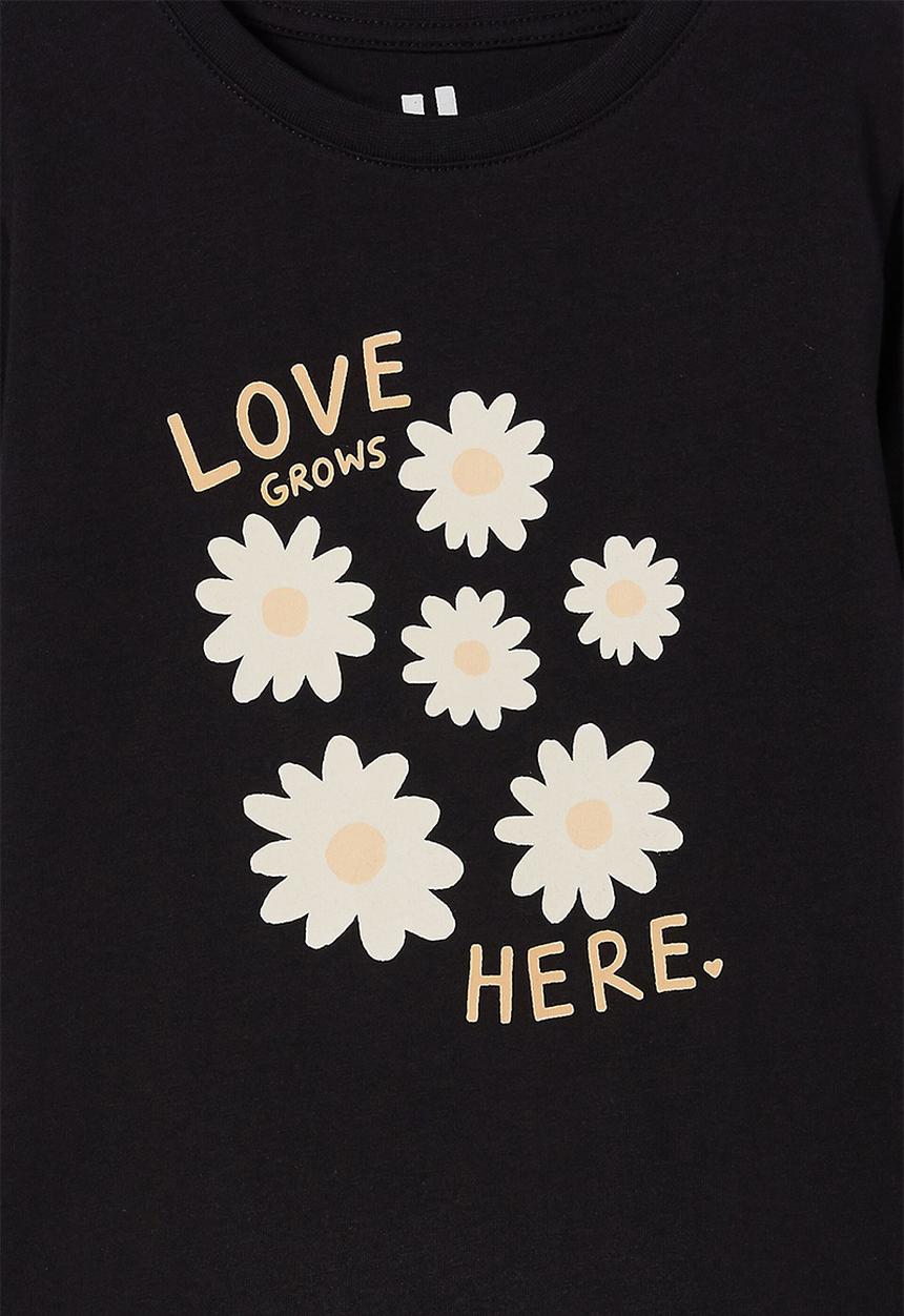 Cotton On - Penelope short sleeve tee - black