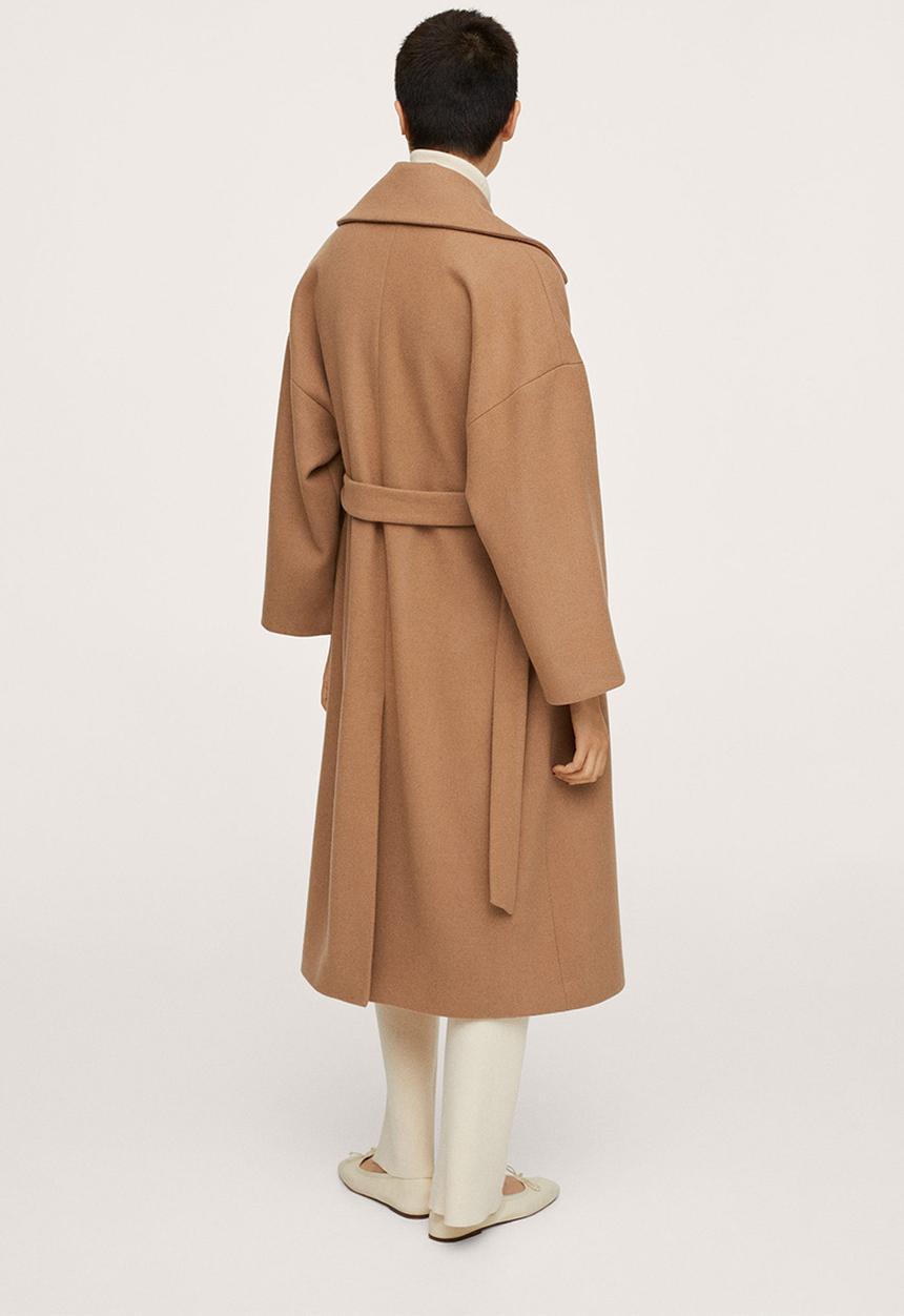 MANGO - Coat time - medium brown