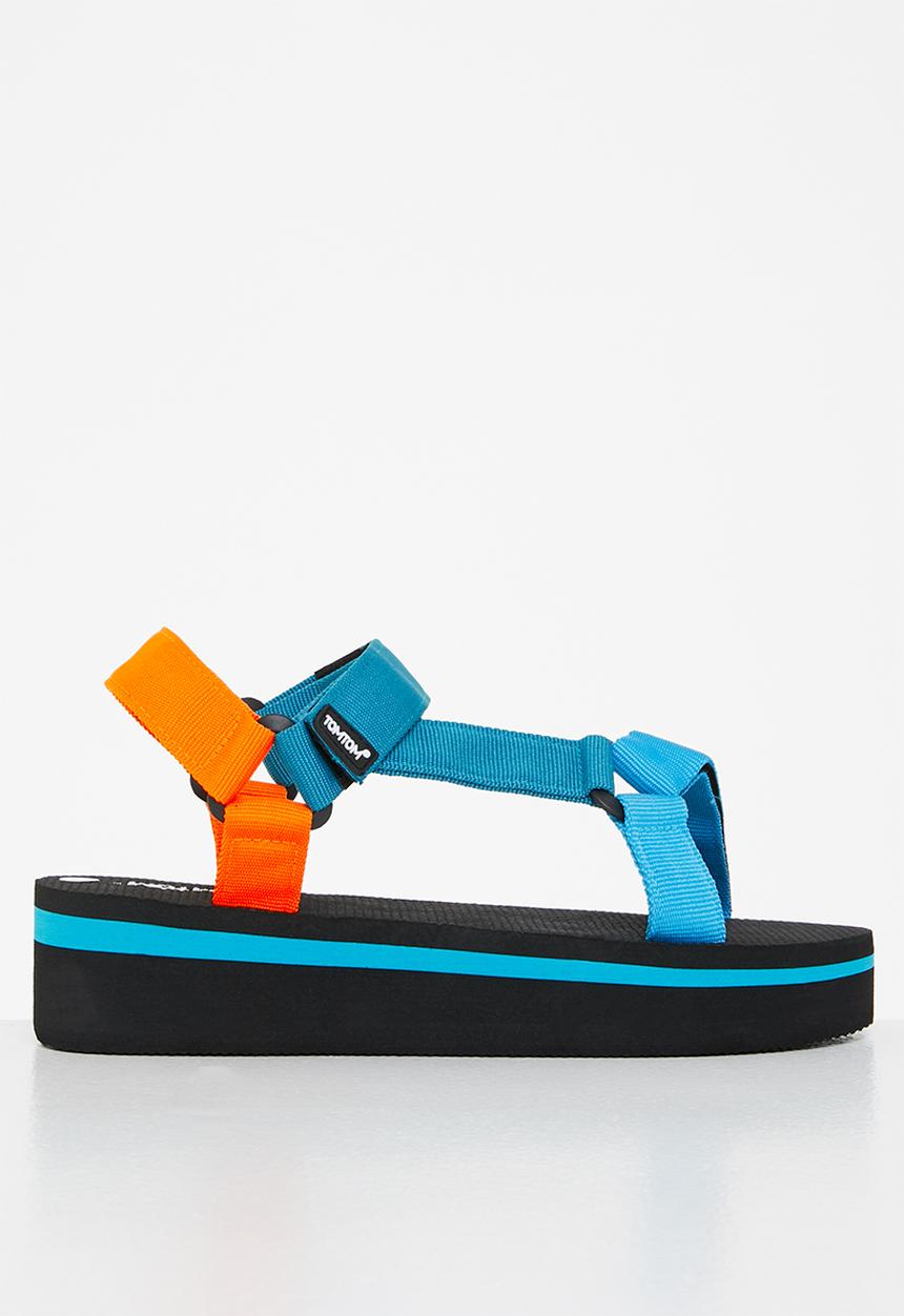 Tom Tom - Colourpop sporty flatform sandal - multi