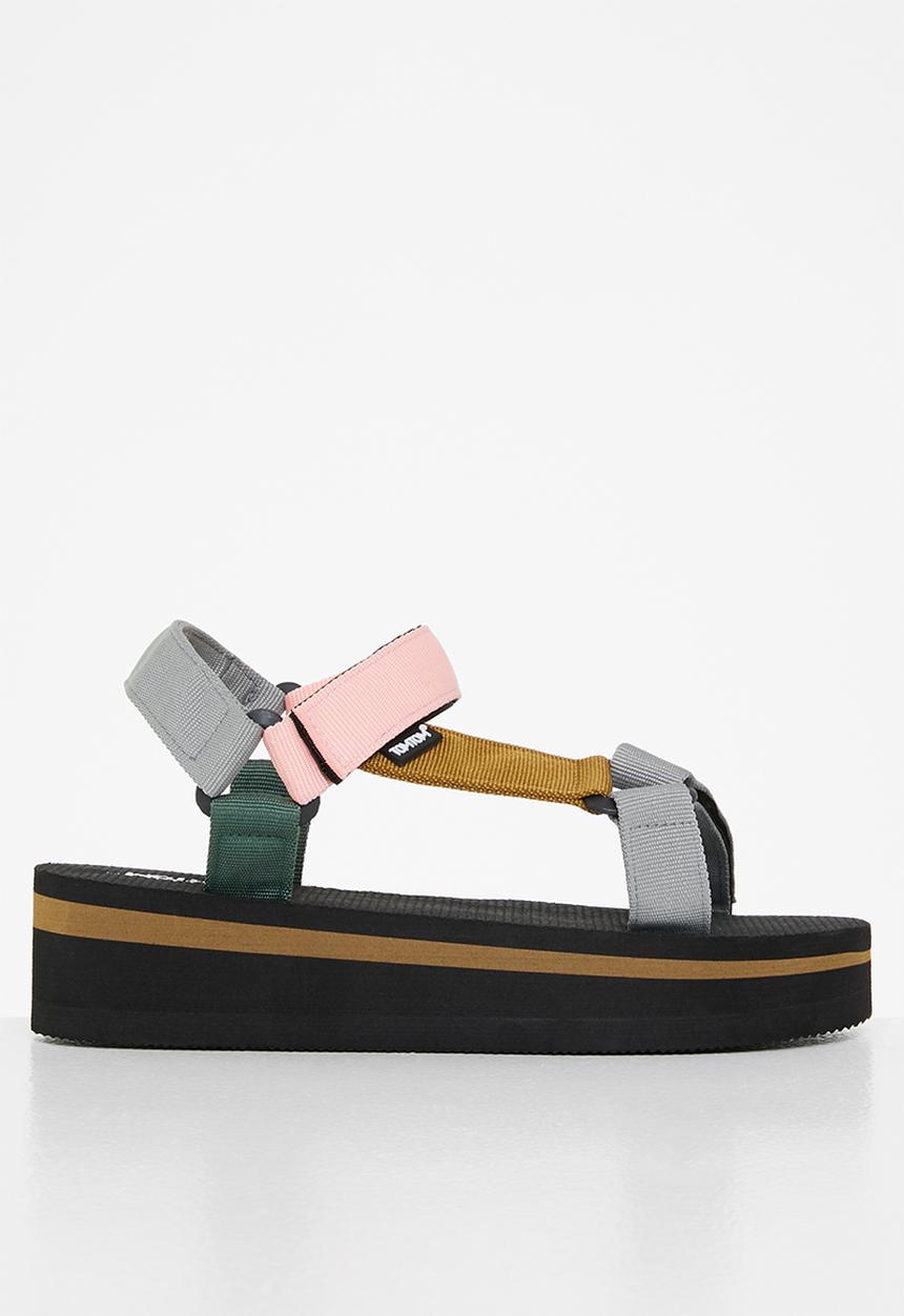 Tom Tom - Colourpop sporty flatform sandal - multi 