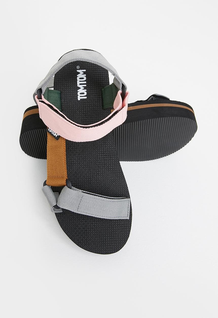 Tom Tom - Colourpop sporty flatform sandal - multi 