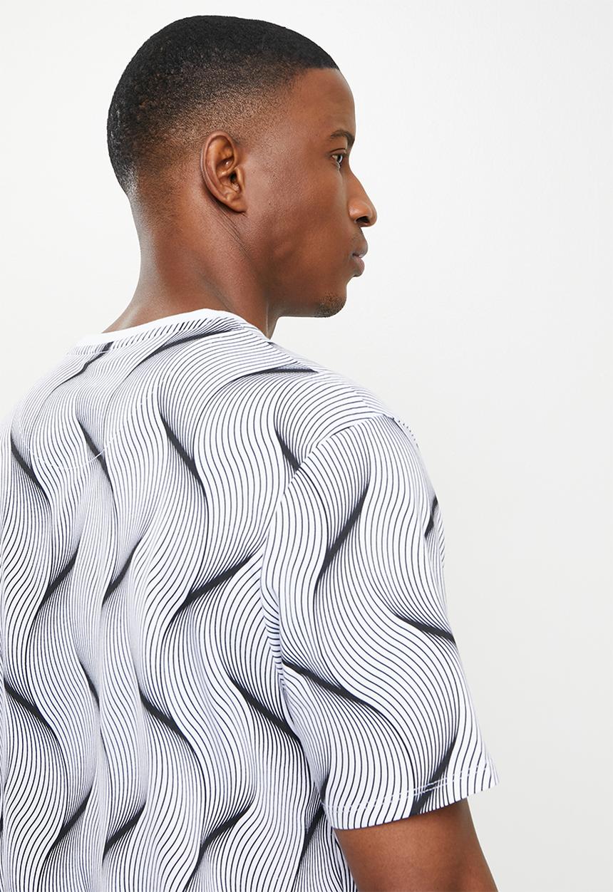 Pringle of Scotland - T-shirt - grey/blk