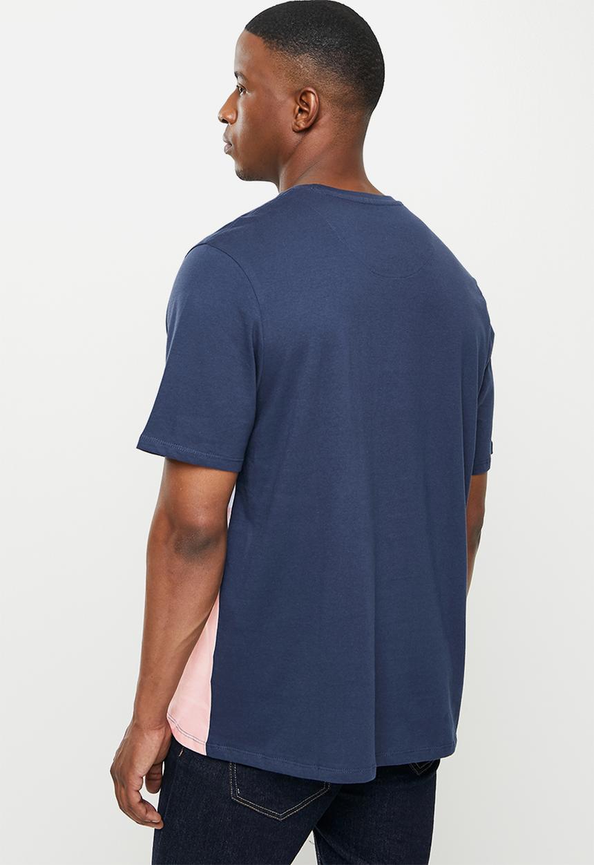 Pringle of Scotland - T-shirt - blue/wht/pink