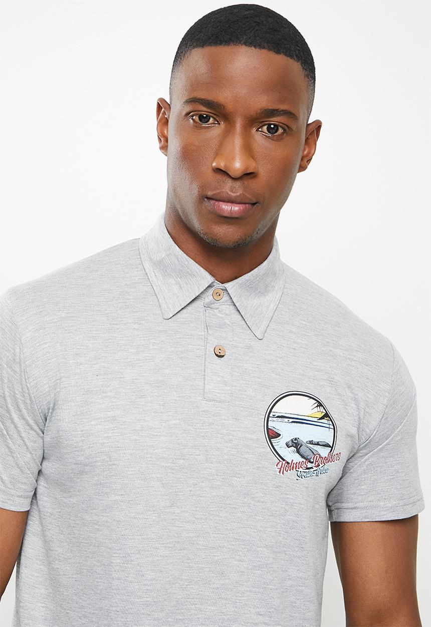 Holmes Bro's - Hippo polo - army slub