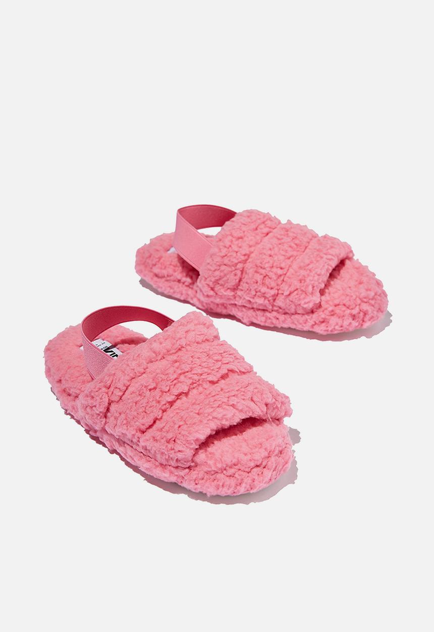 Cotton On - Sammy slippers - pink punch