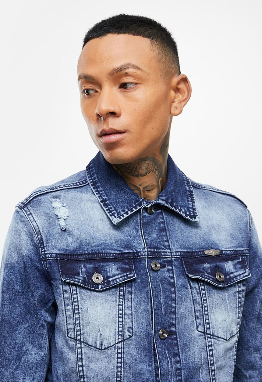 SOVIET - M boyce-r denim jacket  - indigo