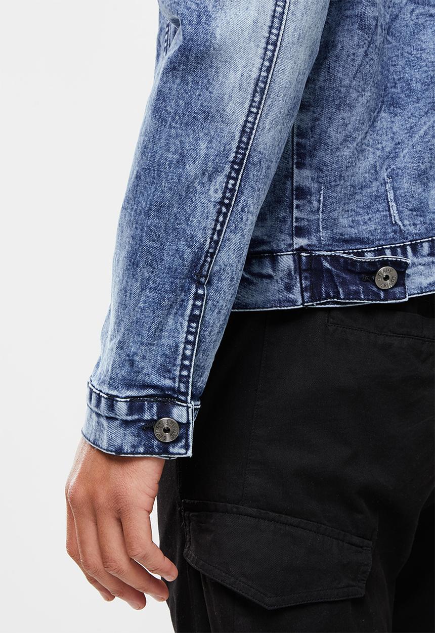 SOVIET - M boyce-r denim jacket  - indigo