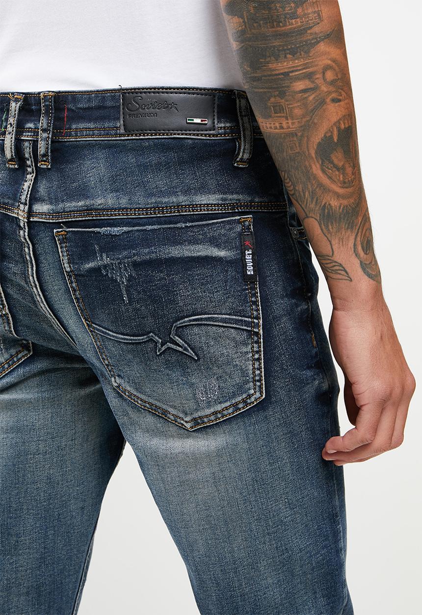 SOVIET - M malik #4 fashion skinny - dark indigo
