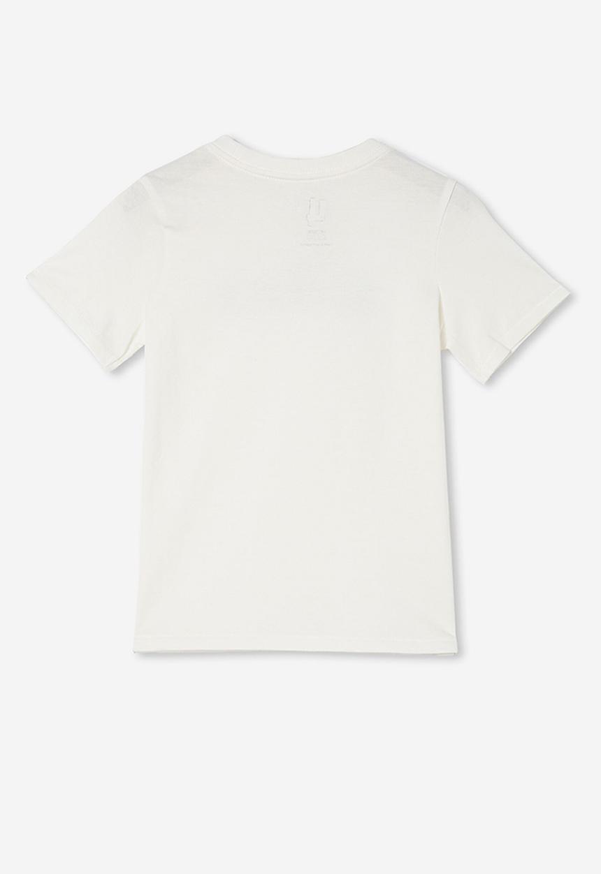 Cotton On - Max short sleeve tee - retro white