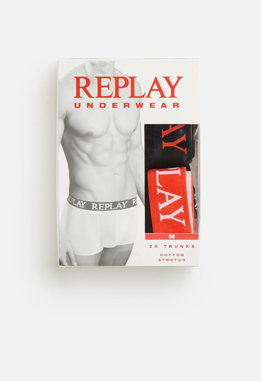 Replay - 2pack replay underwear - black