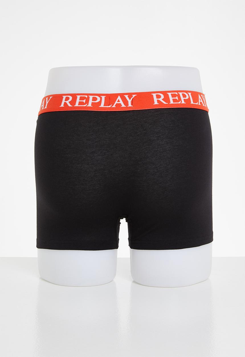 Replay - 2pack replay underwear - black