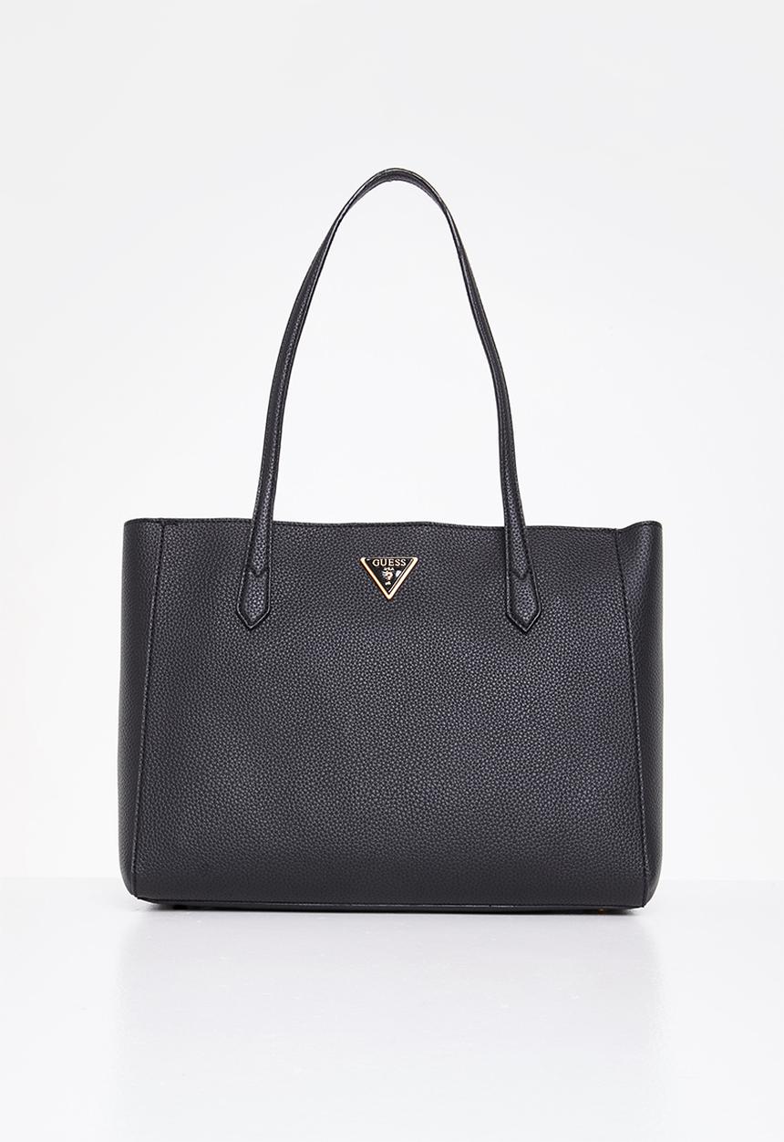 GUESS - Downtown chic turnlock tote - black