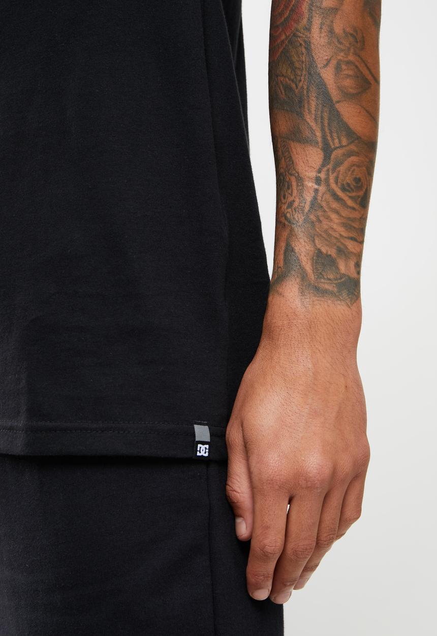 DC - Build up ss tee - black