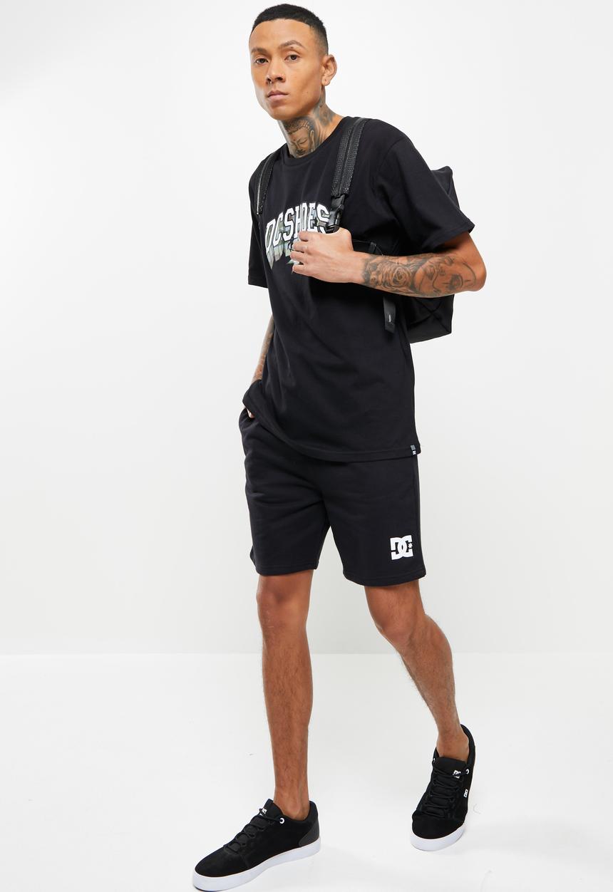 DC - Build up ss tee - black