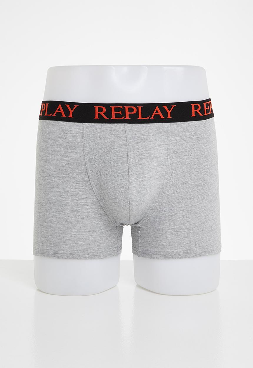 Replay - 2pack replay underwear - grey