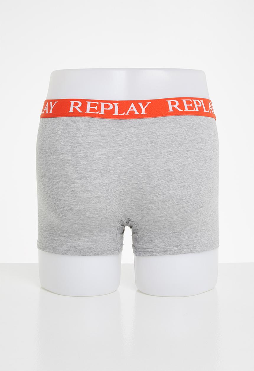 Replay - 2pack replay underwear - grey