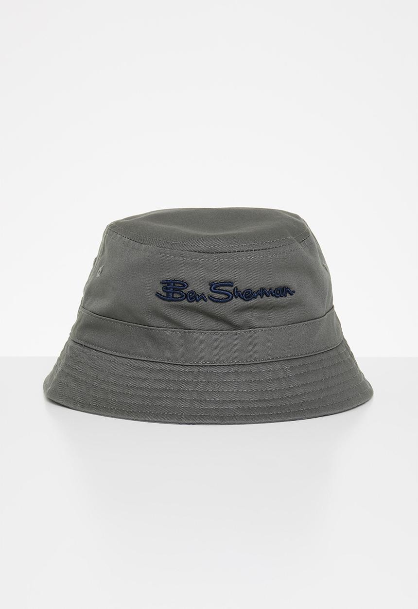 Ben Sherman - Rever bucket hat - gunmetal