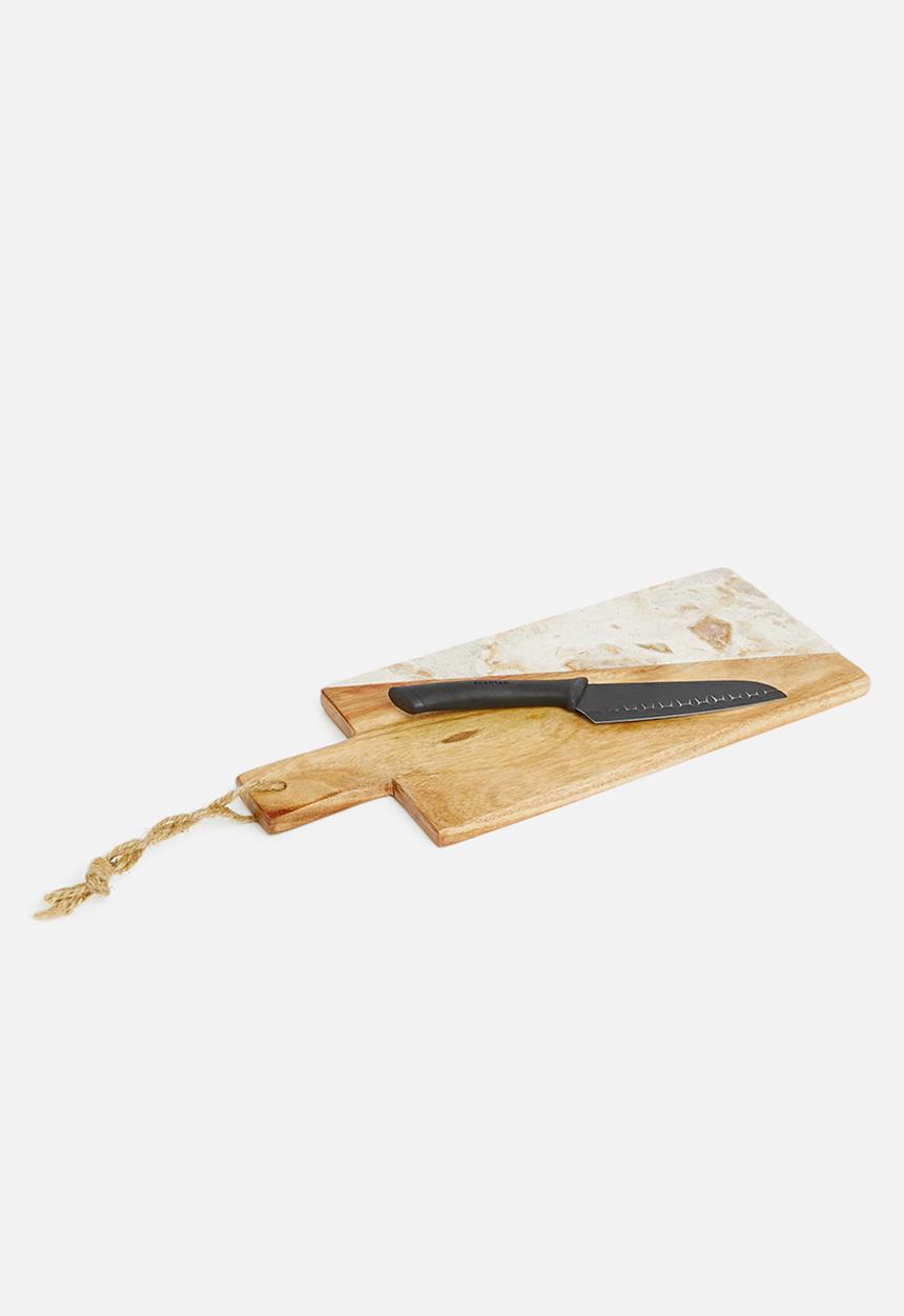 Sixth Floor - Marble chopping board - chocolate 