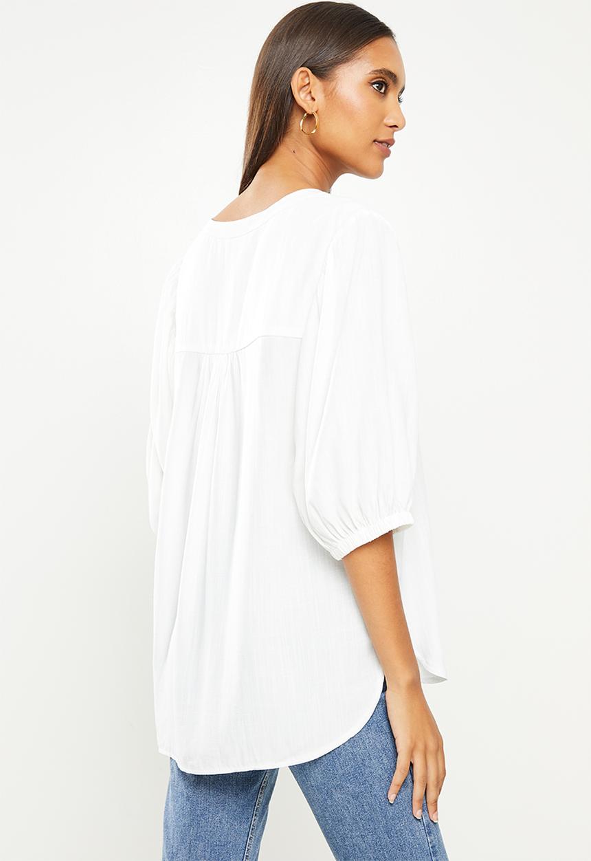 Me&B - Tunic blouse - white