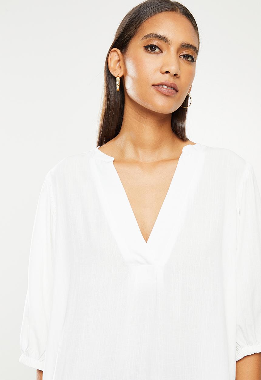 Me&B - Tunic blouse - white