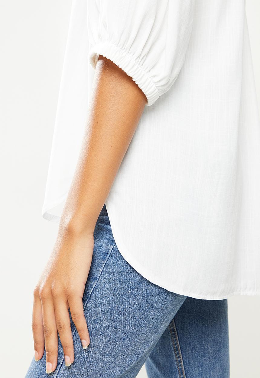 Me&B - Tunic blouse - white