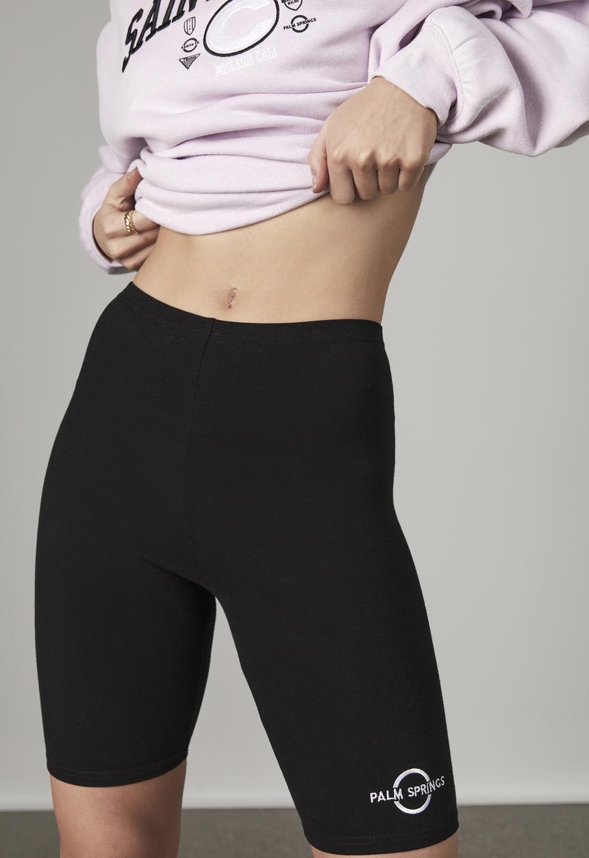 Factorie - Graphic bike short - black