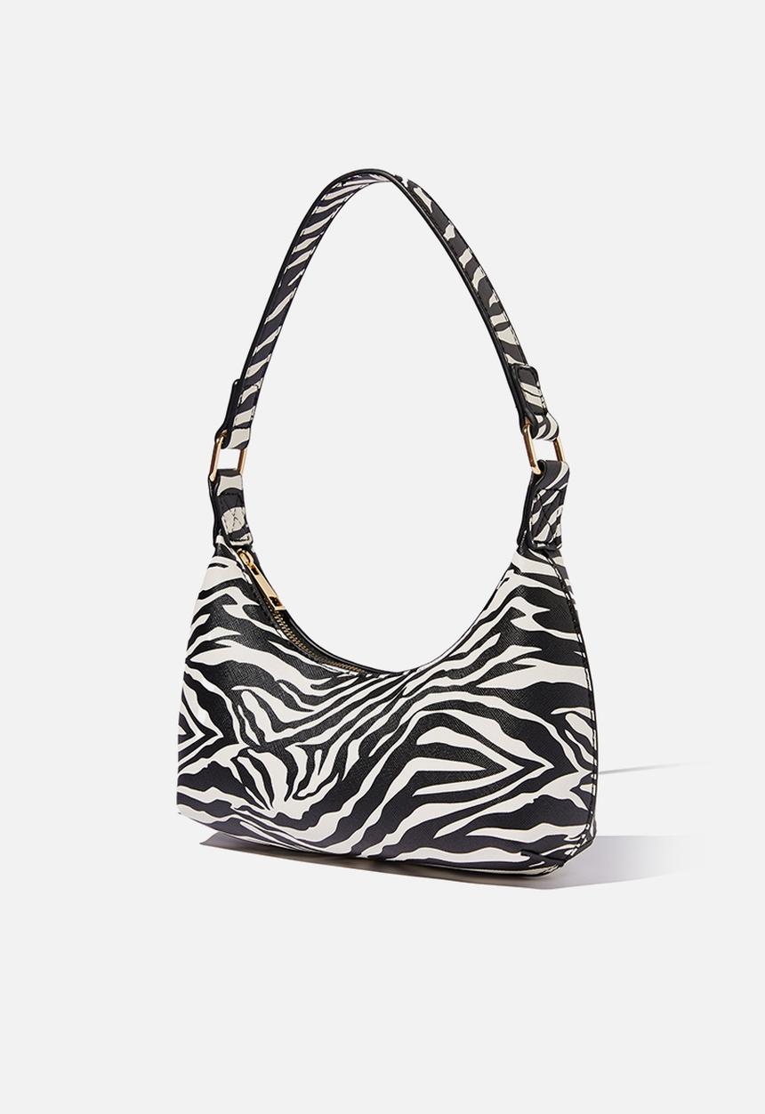 Rubi - Daisy shoulder bag - zebra print